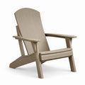 Silla Adirondack de Resina Sintética Beige