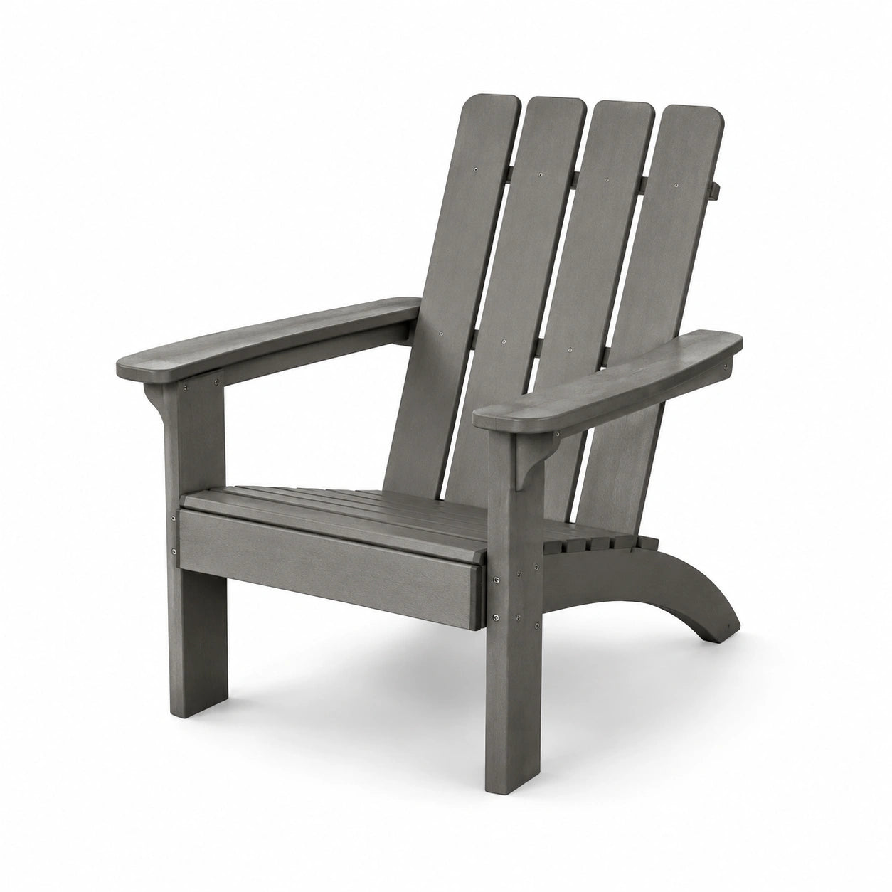 Silla de Madera para Exterior Gris