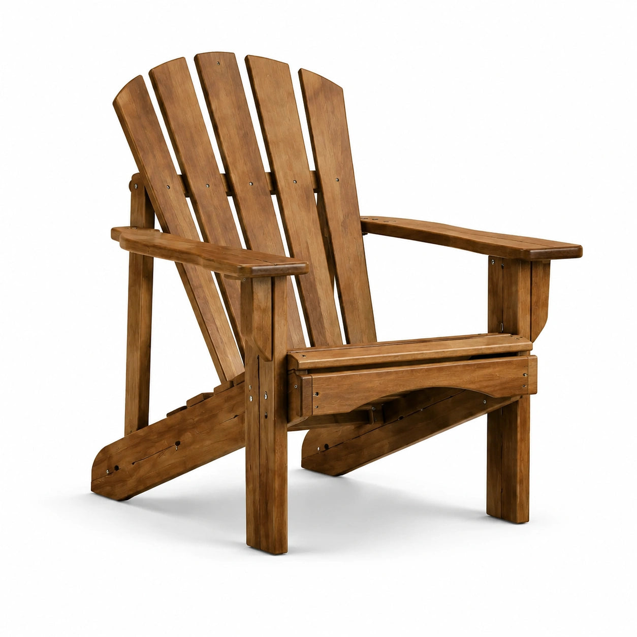 Silla Adirondack de madera de acacia para exteriores